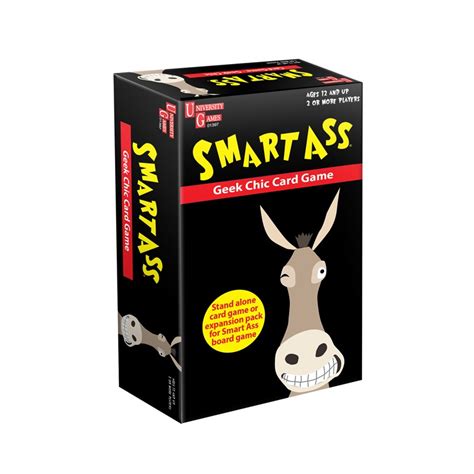 Smart Ass Geek Chic Card Game 